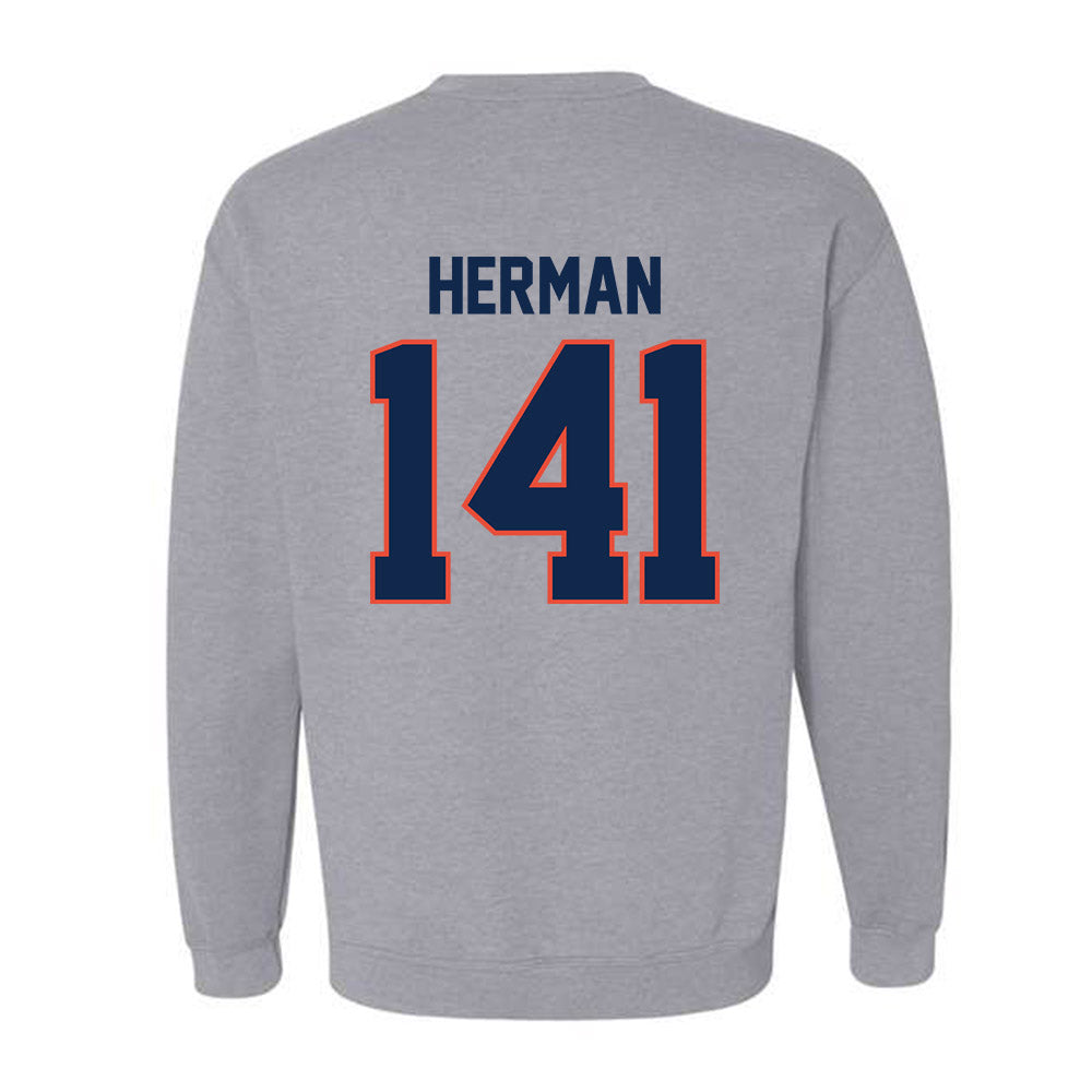 Illinois - NCAA Wrestling : Jackson Herman - Classic Shersey Crewneck Sweatshirt-1