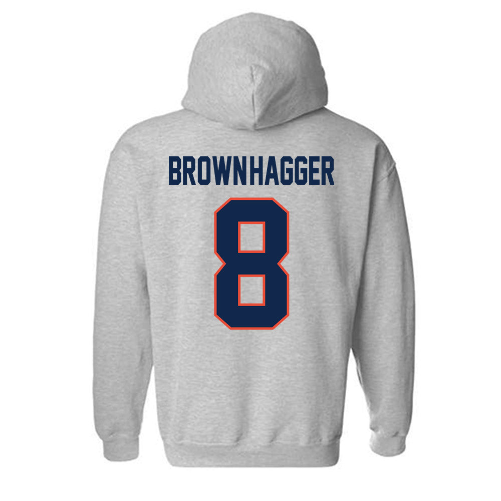 Illinois - NCAA Women's Basketball : Jasmine Brown-Hagger - Classic Shersey Hooded Sweatshirt-1