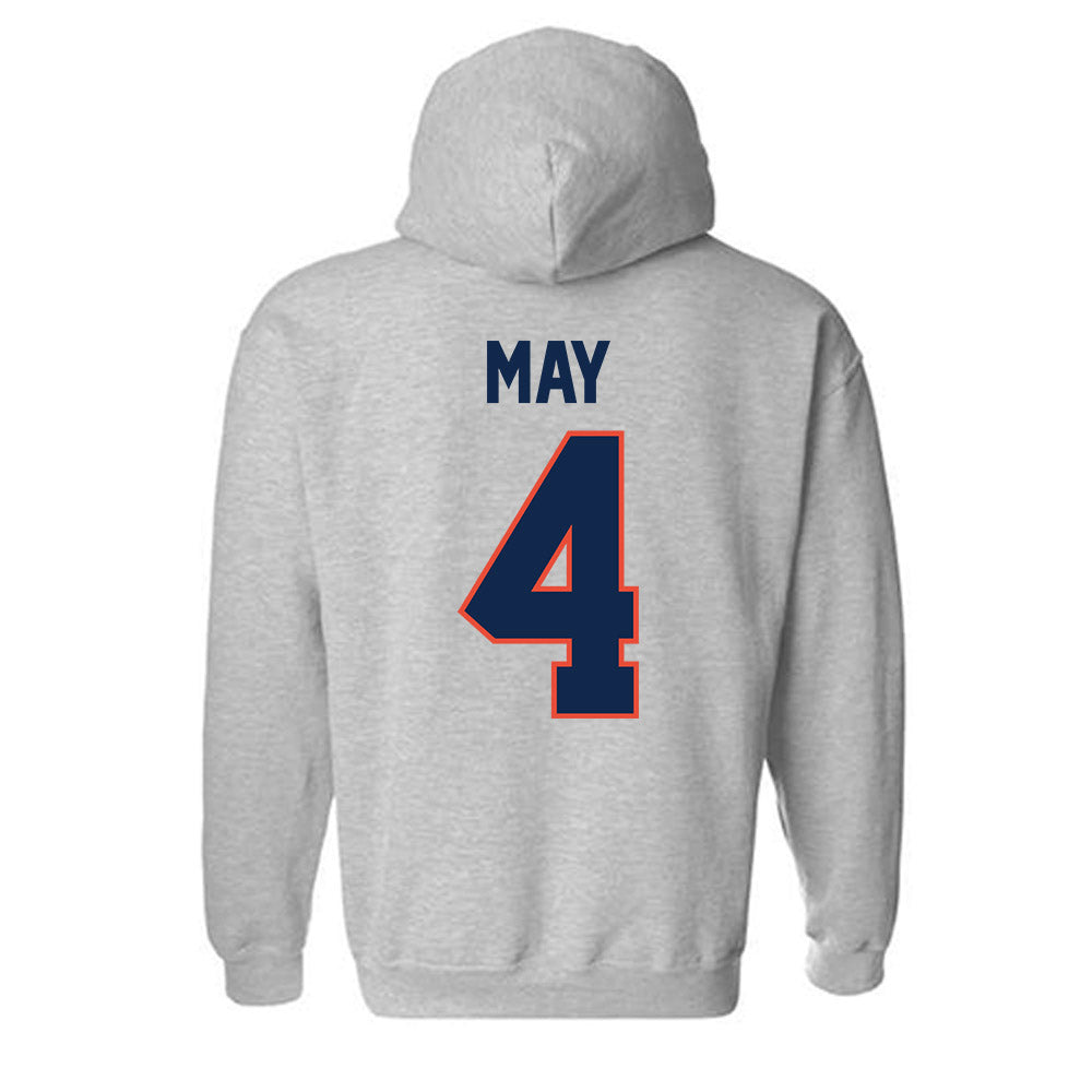Illinois - NCAA Women's Volleyball : Bianca May - Classic Shersey Hooded Sweatshirt-1