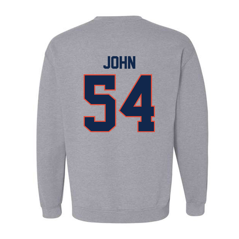 Illinois - NCAA Football : Demetrius John - Classic Shersey Crewneck Sweatshirt