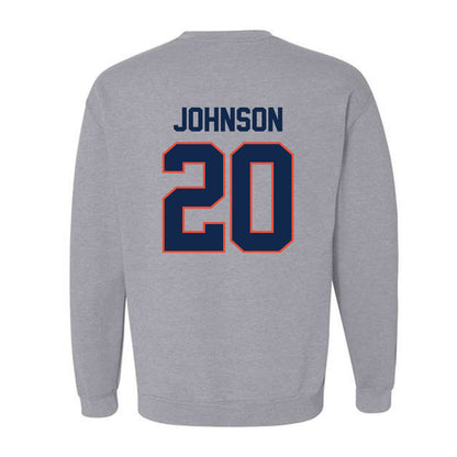 Illinois - NCAA Baseball : Ryan Johnson - Classic Shersey Crewneck Sweatshirt-1