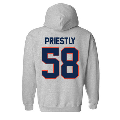 Illinois - NCAA Football : Melvin Priestly - Classic Shersey Hooded Sweatshirt