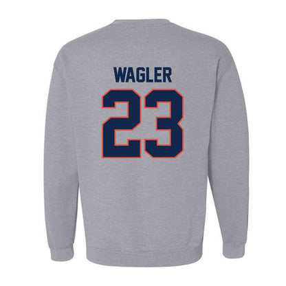 Illinois - NCAA Men's Basketball : Keaton Wagler - Classic Shersey Crewneck Sweatshirt-1