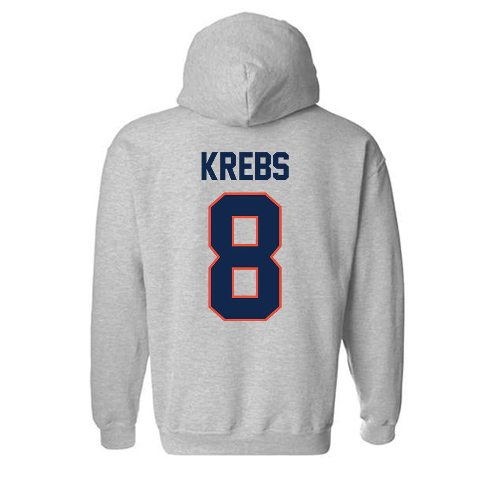 Illinois - NCAA Baseball : Lucas Krebs - Classic Shersey Hooded Sweatshirt-1