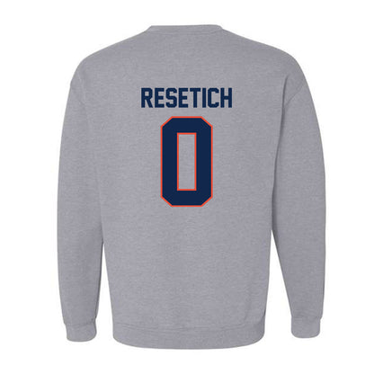 Illinois - NCAA Football : Mac Resetich - Classic Shersey Crewneck Sweatshirt-1