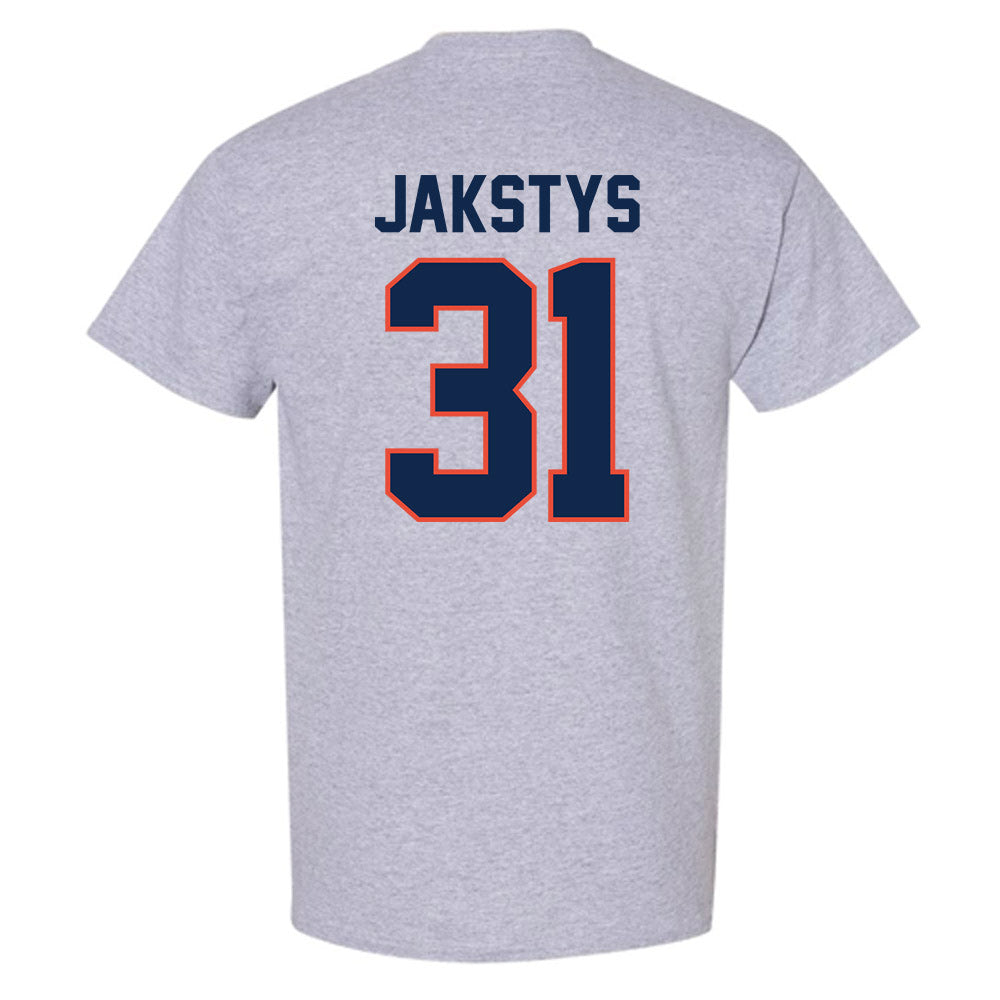 Illinois - NCAA Men's Basketball : Jason Jakstys - Classic Shersey T-Shirt-1