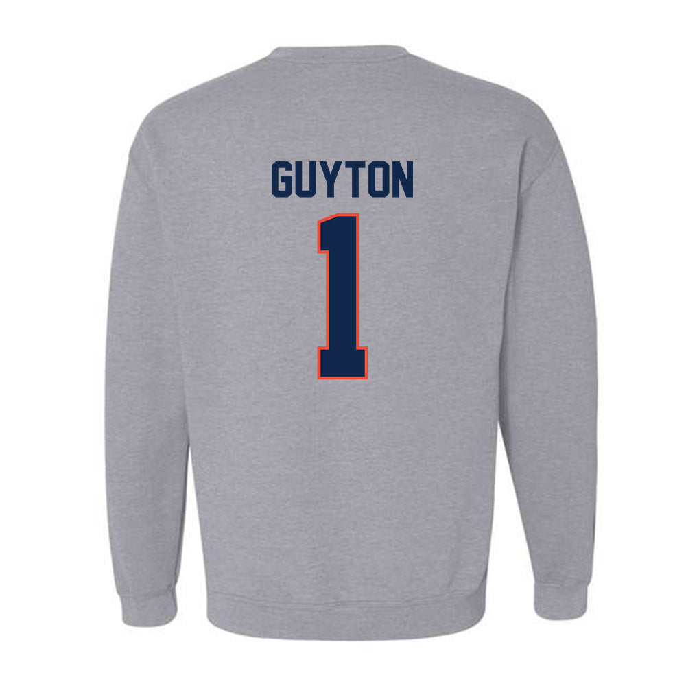 Illinois - NCAA Women's Basketball : Aaliyah Guyton - Classic Shersey Crewneck Sweatshirt-1
