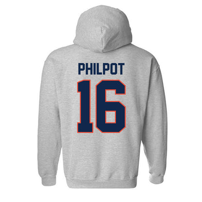 Illinois - NCAA Women's Volleyball : Ashlyn Philpot - Classic Shersey Hooded Sweatshirt-1