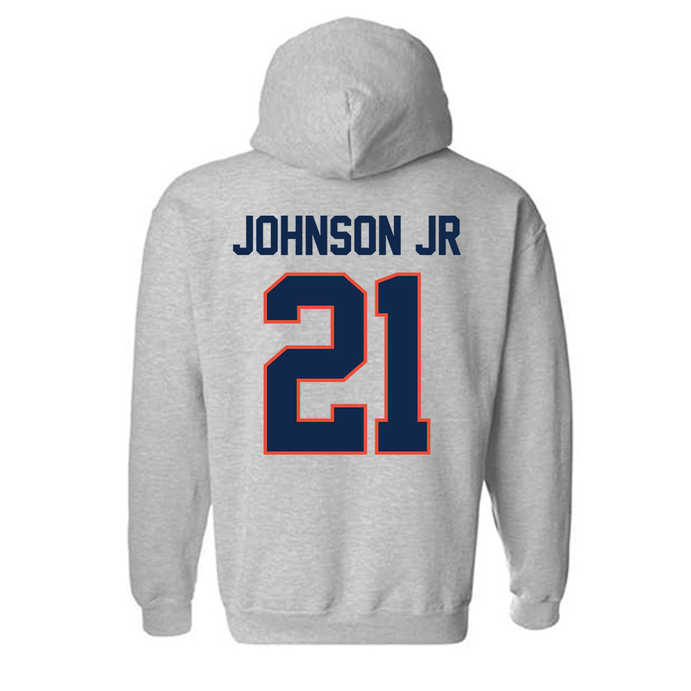 Illinois - NCAA Men's Basketball : Morez Johnson Jr - Classic Shersey Hooded Sweatshirt-1