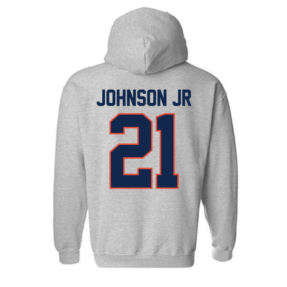 Illinois - NCAA Men's Basketball : Morez Johnson Jr - Classic Shersey Hooded Sweatshirt-1