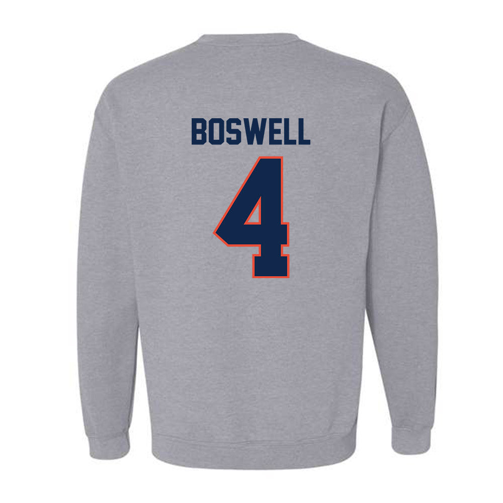 Illinois - NCAA Men's Basketball : Kylan Boswell - Classic Shersey Crewneck Sweatshirt-1