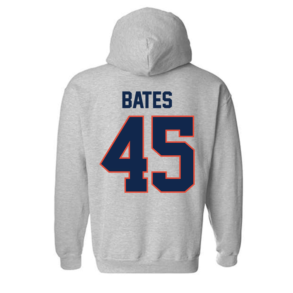 Illinois - NCAA Baseball : Zach Bates - Classic Shersey Hooded Sweatshirt-1