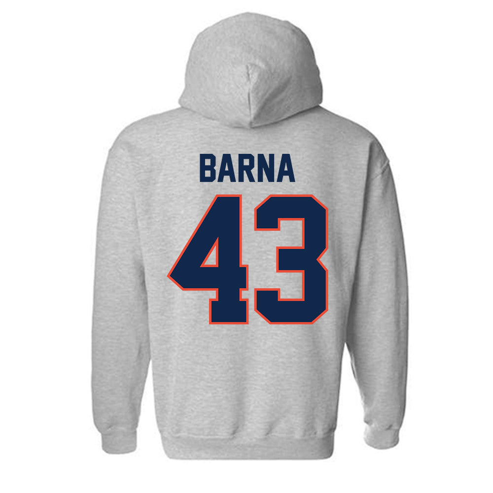 Illinois - NCAA Football : Joe Barna - Classic Shersey Hooded Sweatshirt-1