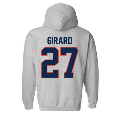 Illinois - NCAA Baseball : Nolan Girard - Classic Shersey Hooded Sweatshirt-1