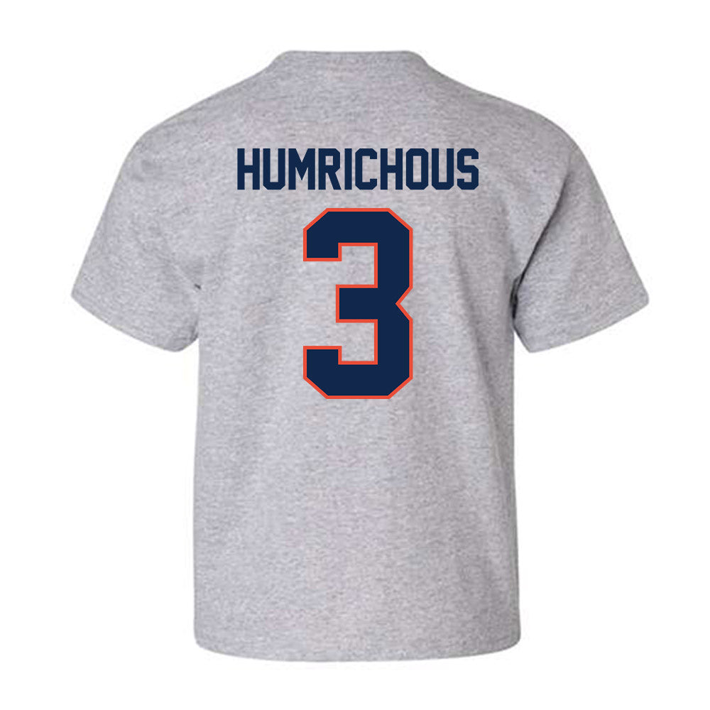 Illinois - NCAA Men's Basketball : Benjamin Humrichous - Classic Shersey Youth T-Shirt-1