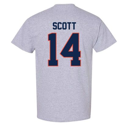 Illinois - NCAA Football : Xavier Scott - Classic Shersey T-Shirt-1