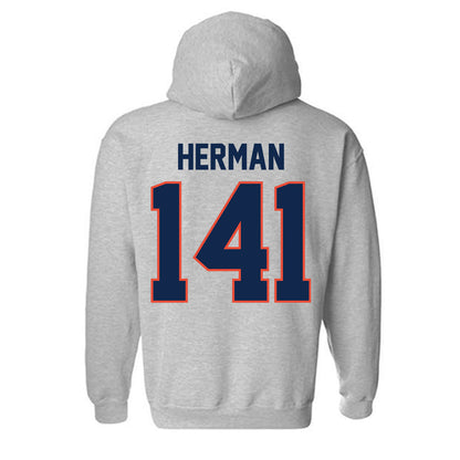 Illinois - NCAA Wrestling : Jackson Herman - Classic Shersey Hooded Sweatshirt-1