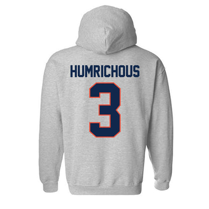 Illinois - NCAA Men's Basketball : Benjamin Humrichous - Classic Shersey Hooded Sweatshirt-1