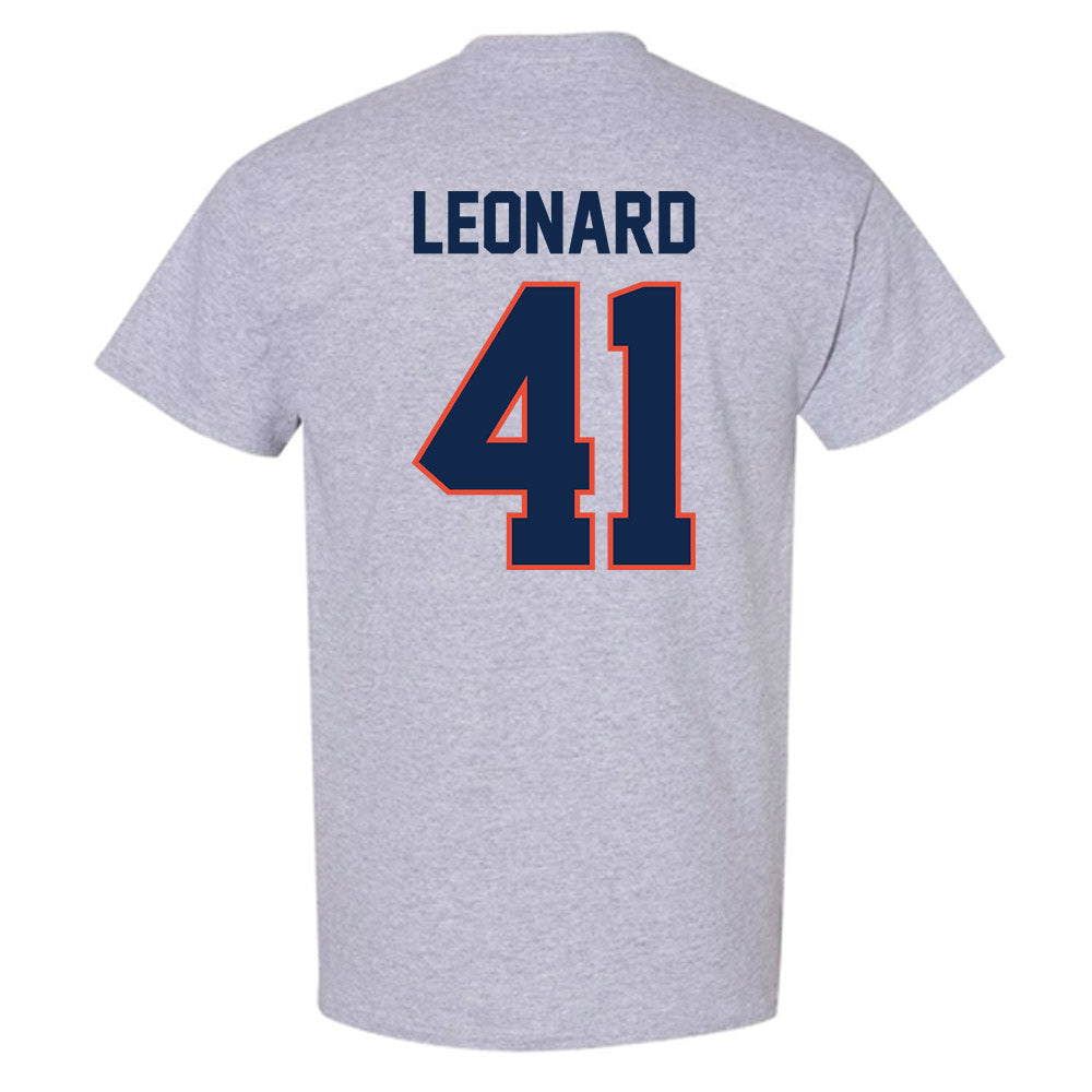 Illinois - NCAA Football : Clayton Leonard - Classic Shersey T-Shirt-1