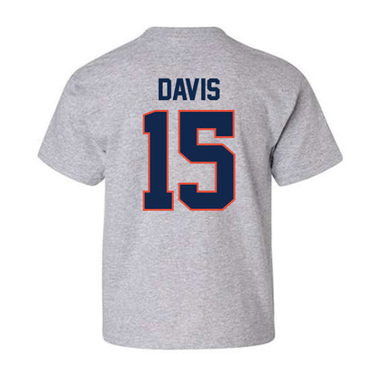 Illinois - NCAA Men's Basketball : Jake Davis - Classic Shersey Youth T-Shirt-1