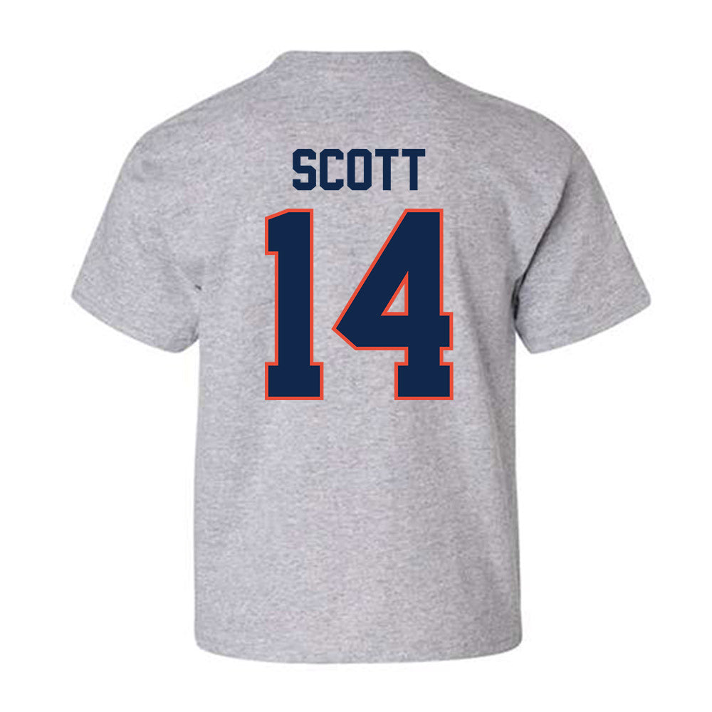 Illinois - NCAA Football : Xavier Scott - Classic Shersey Youth T-Shirt-1