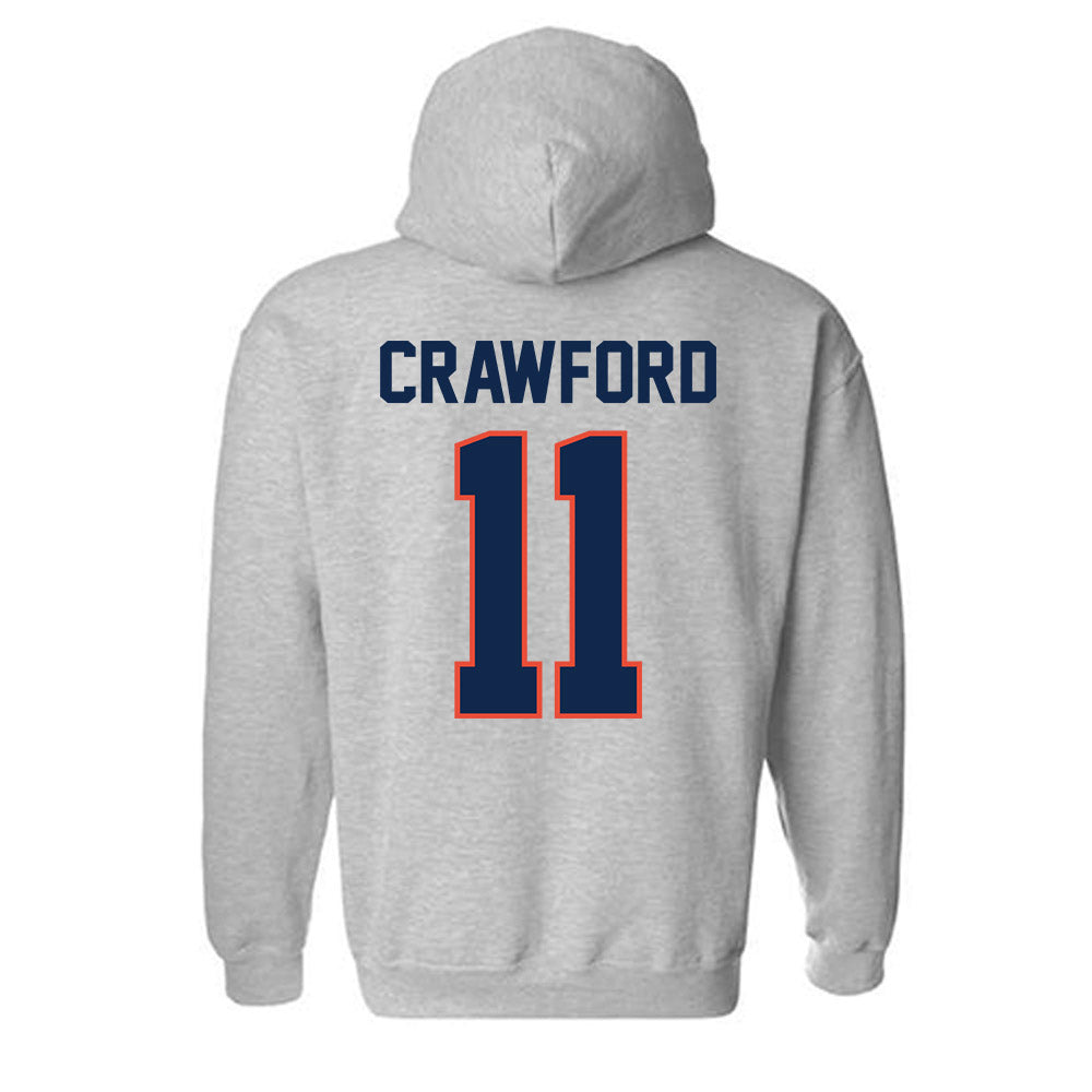 Illinois - NCAA Softball : Christina Crawford - Classic Shersey Hooded Sweatshirt-1