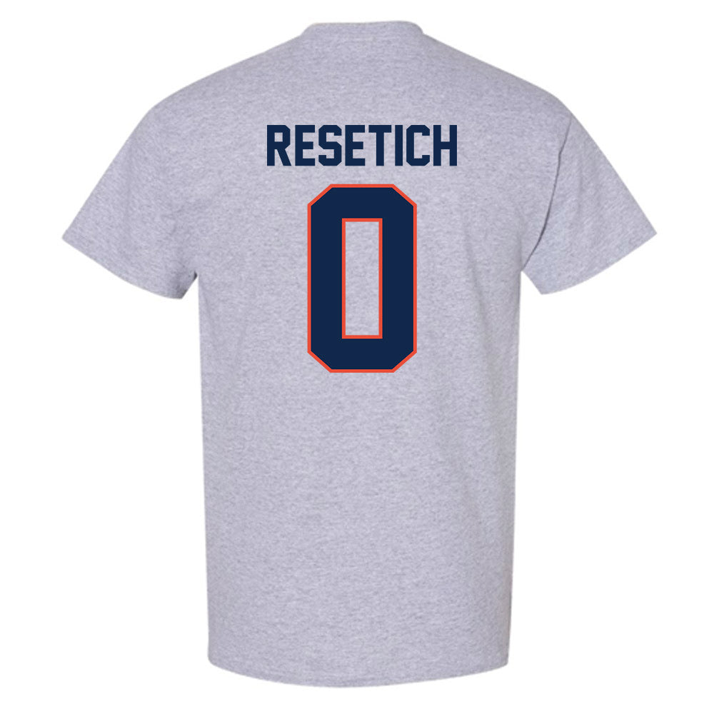 Illinois - NCAA Football : Mac Resetich - Classic Shersey T-Shirt-1