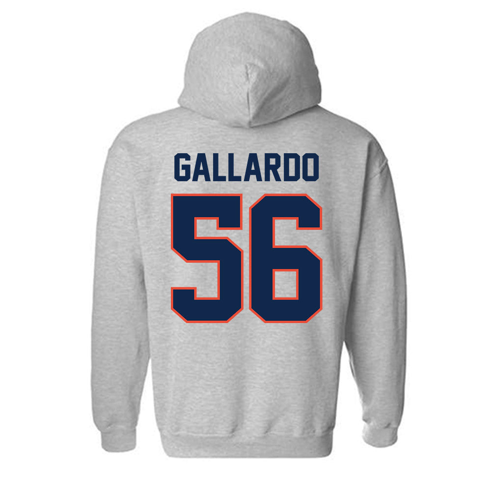 Illinois - NCAA Football : Guillermo Gallardo - Classic Shersey Hooded Sweatshirt