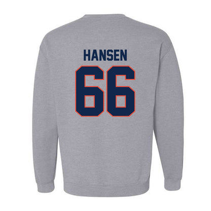 Illinois - NCAA Football : Brandon Hansen - Classic Shersey Crewneck Sweatshirt-1