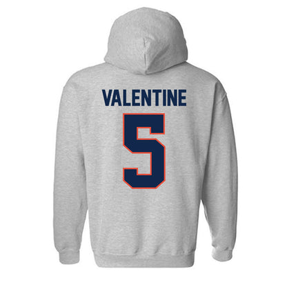 Illinois - NCAA Football : Ca'Lil Valentine - Classic Shersey Hooded Sweatshirt