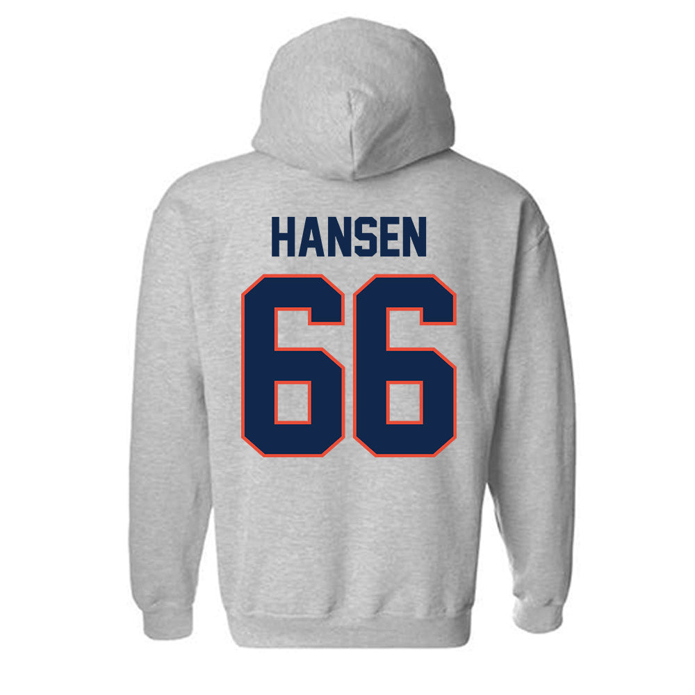 Illinois - NCAA Football : Brandon Hansen - Classic Shersey Hooded Sweatshirt-1