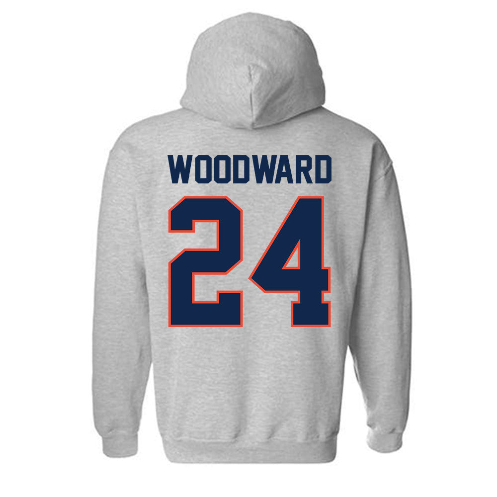 Illinois - NCAA Football : Vernon Woodward - Classic Shersey Hooded Sweatshirt