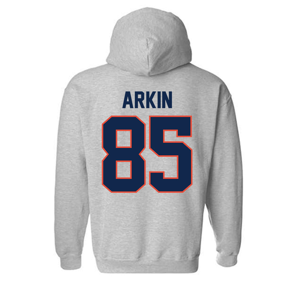 Illinois - NCAA Football : Tanner Arkin - Classic Shersey Hooded Sweatshirt-1