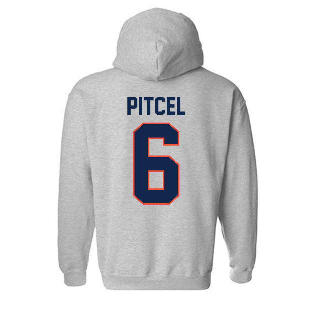 Illinois - NCAA Women's Volleyball : Gabriella Pitcel - Classic Shersey Hooded Sweatshirt-1