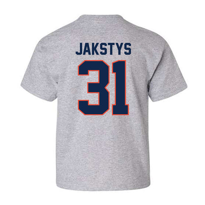 Illinois - NCAA Men's Basketball : Jason Jakstys - Classic Shersey Youth T-Shirt-1