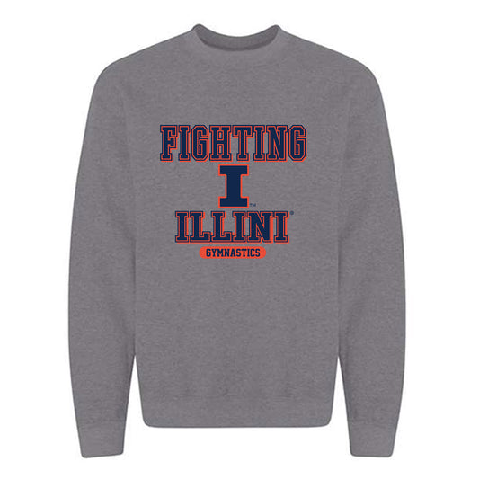 Illinois - NCAA Men's Gymnastics : Ryan Vanichtheeranont - Classic Shersey Crewneck Sweatshirt