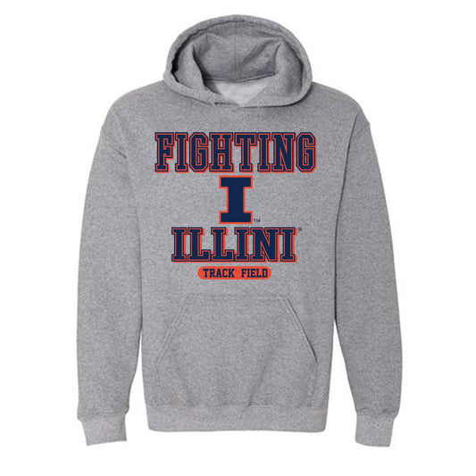 Illinois - NCAA Women's Track & Field (Outdoor) : Azariyah Bryant - Classic Shersey Hooded Sweatshirt