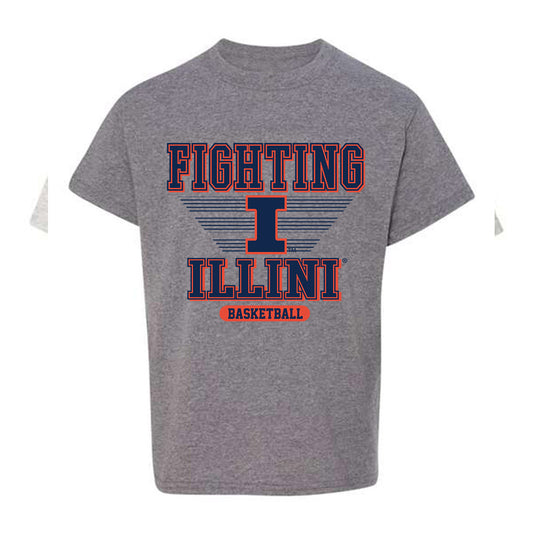 Illinois - NCAA Men's Basketball : Justin Harmon - Youth T-Shirt Classic Shersey