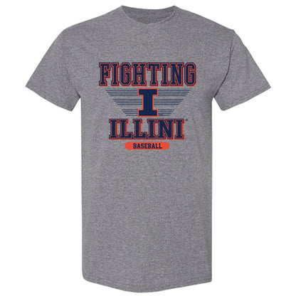 Illinois - NCAA Baseball : Ben Plumley - T-Shirt Classic Shersey