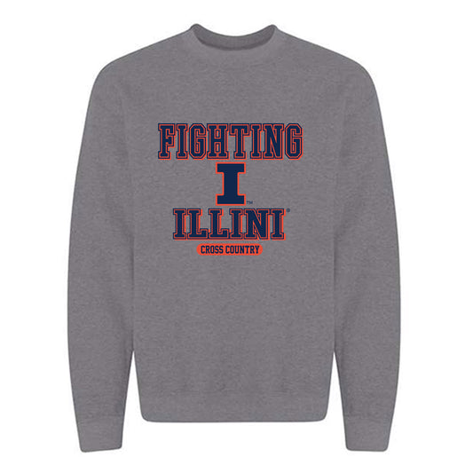 Illinois - NCAA Men's Cross Country : Shawn Juliette - Classic Shersey Crewneck Sweatshirt