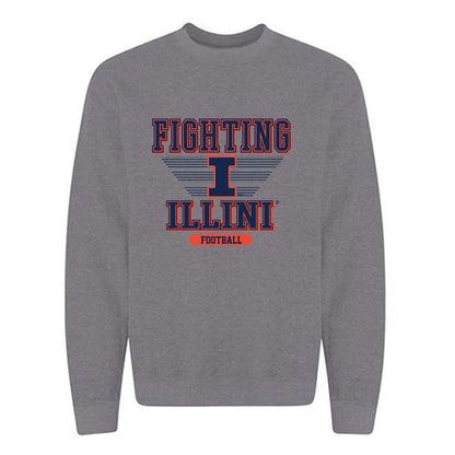 Illinois - NCAA Football : Kenenna Odeluga - Crewneck Sweatshirt Classic Shersey