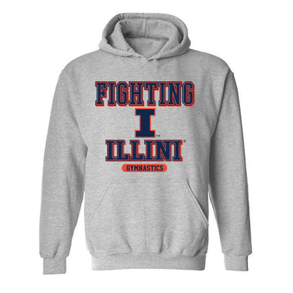 Illinois - NCAA Women's Gymnastics : Kennedy Brown - Classic Shersey Hooded Sweatshirt-0