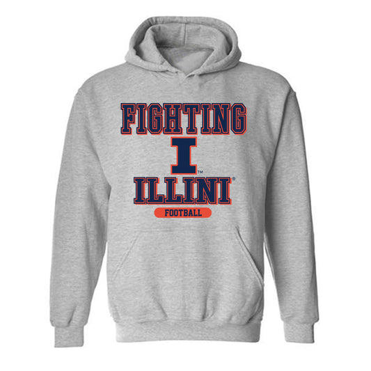 Illinois - NCAA Football : Guillermo Gallardo - Classic Shersey Hooded Sweatshirt