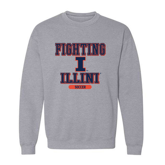 Illinois - NCAA Women's Soccer : Cayla Jackson - Classic Shersey Crewneck Sweatshirt-0