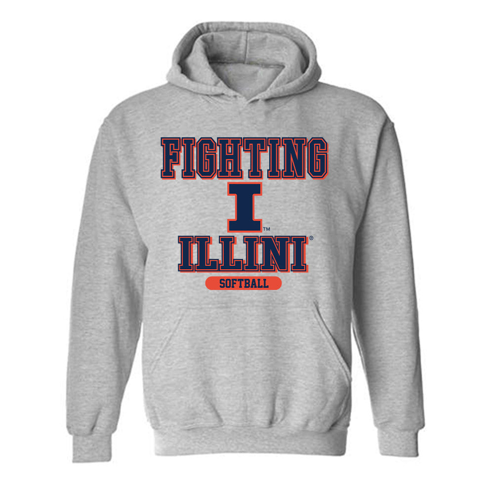 Illinois - NCAA Softball : Brooke Stang - Classic Shersey Hooded Sweatshirt-0