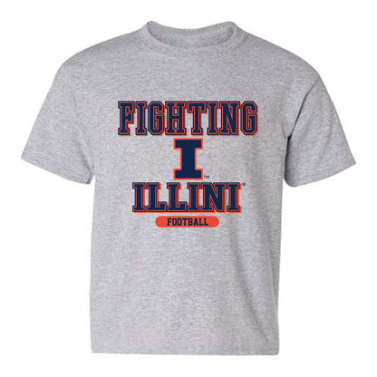 Illinois - NCAA Football : J.C. Davis - Classic Shersey Youth T-Shirt-0