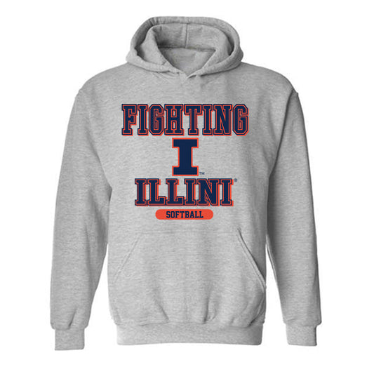 Illinois - NCAA Softball : Abby Sabalaskey - Classic Shersey Hooded Sweatshirt-0