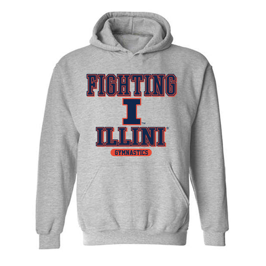 Illinois - NCAA Women's Gymnastics : Chloe Cho - Classic Shersey Hooded Sweatshirt-0