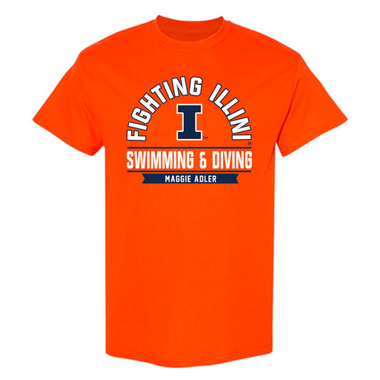 Illinois - NCAA Women's Swimming & Diving : Maggie Adler - Classic Fashion Shersey T-Shirt