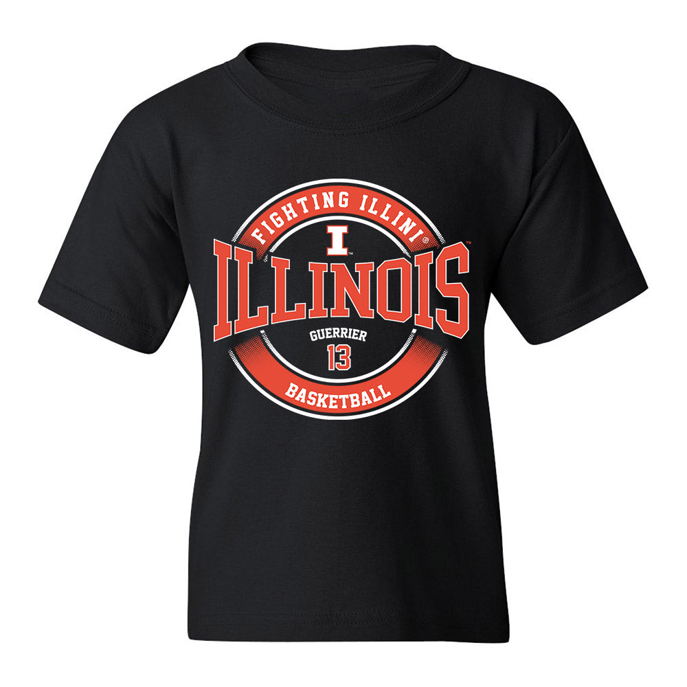 Illinois - NCAA Men's Basketball : Quincy Guerrier - Youth T-Shirt Classic Fashion Shersey